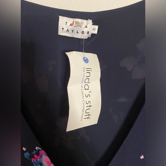 TANYA TAYLOR Estrella Ruffle Dress $595 100% Silk Plus Size 22 2X No Stretch - Picture 5 of 15